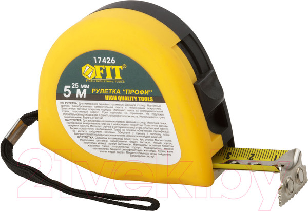 Изображение товара Рулетка FIT Профи / 17426