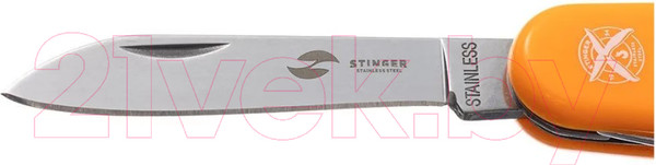 Изображение товара Нож швейцарский STINGER FK-K5017-8P (оранжевый)