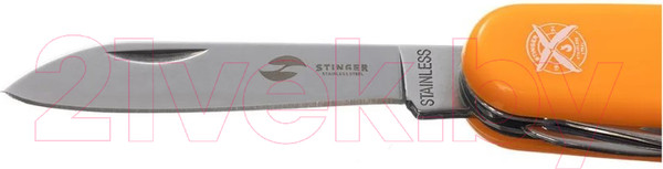 Изображение товара Нож швейцарский STINGER FK-K5017-8PB (оранжевый)
