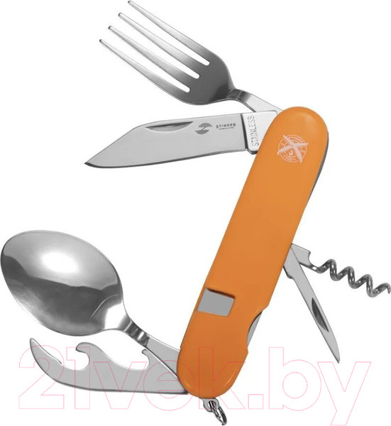 Изображение товара Нож швейцарский STINGER FK-A106PB-1 (оранжевый)