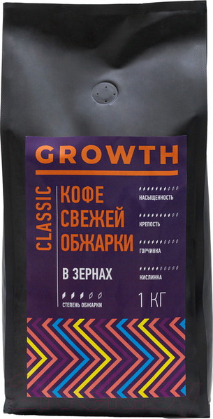 Изображение товара Кофе в зернах Growth Classic (1кг)