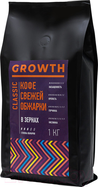 Изображение товара Кофе в зернах Growth Classic (1кг)