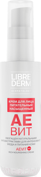 Изображение товара Крем для лица Librederm Аевит питательный насыщенный (50мл)