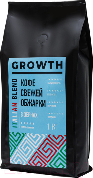 Изображение товара Кофе в зернах Growth Italian Blend (1кг)