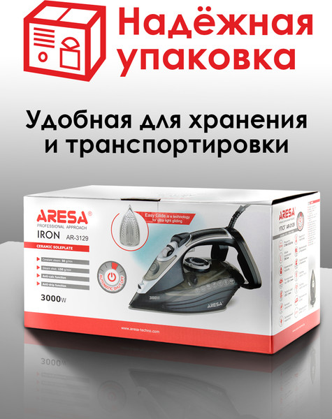 Изображение товара Утюг Aresa AR-3129