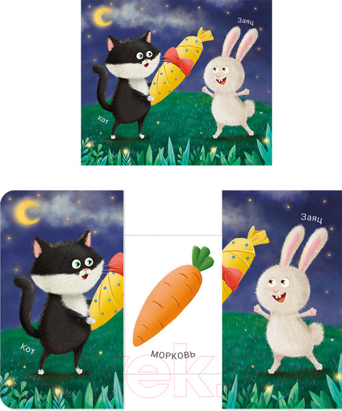 Изображение товара Развивающая книга Робинс Книжки – задвижки. Что внутри подарка?