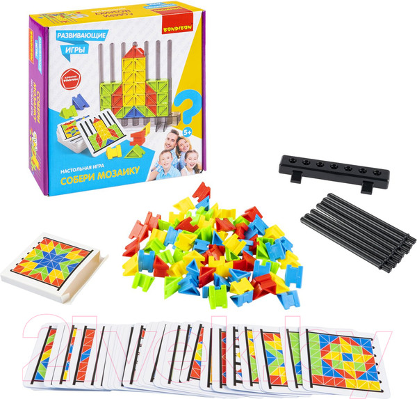 Изображение товара Настольная игра Bondibon Собери мозаику / ВВ6026