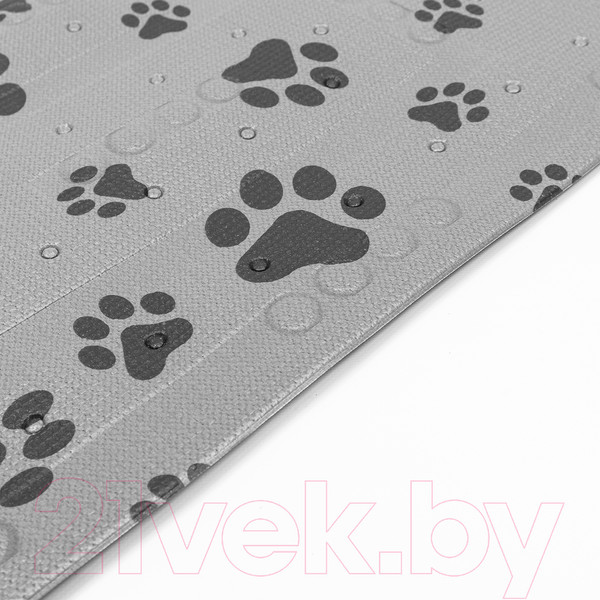 Изображение товара Коврик в ванну для животных Вилина Лапки 7111 (серый)
