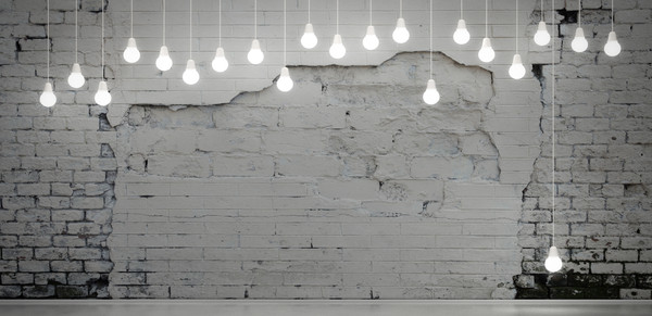 Изображение товара Фотообои листовые Citydecor Лампочки 3D (546x265)