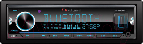 Изображение товара Бездисковая автомагнитола Nakamichi NQ532BD