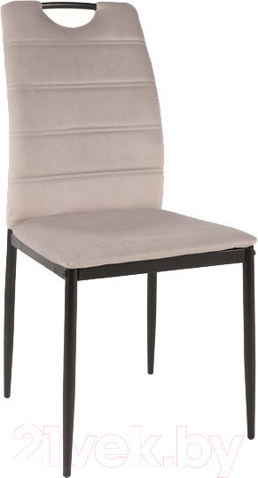 Изображение товара Стул Signal Rip Velvet (Bluvel 03 светло-серый/черный)