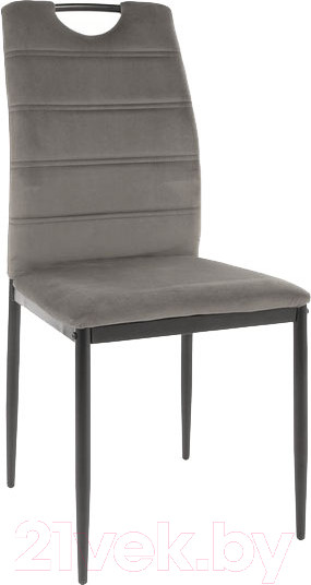 Изображение товара Стул Signal Rip Velvet (Bluvel 14 серый/черный)