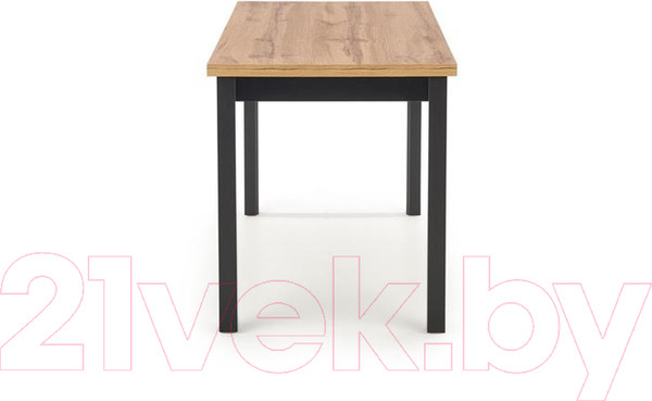 Изображение товара Обеденный стол Halmar Cobalt 120x68x77 (дуб вотан/черный)