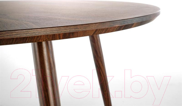 Изображение товара Обеденный стол Halmar Domenico 110x76x72 (орех/золотой)