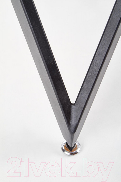 Изображение товара Обеденный стол Halmar Mozambik 120x75 (дуб золотой/черный)