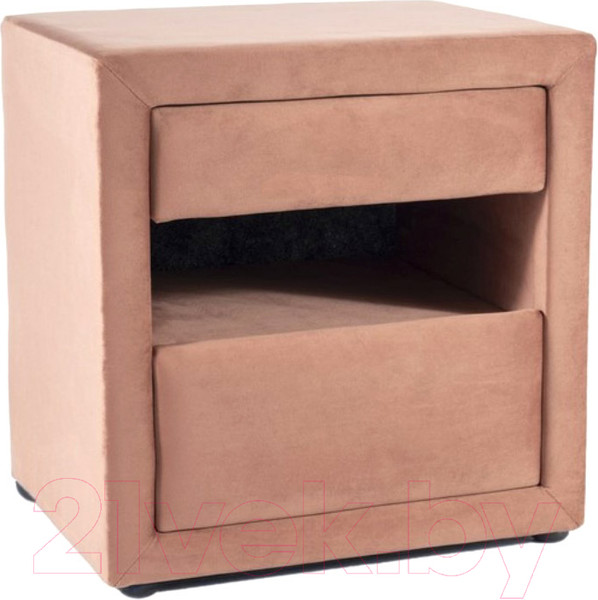 Изображение товара Прикроватная тумба Signal ET-003 Velvet (Bluvel 52 античный розовый)