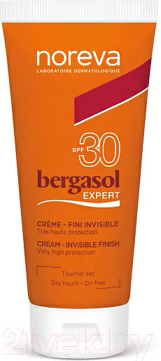 Изображение товара Крем солнцезащитный Noreva Бергасол Эксперт SPF30 (50мл)