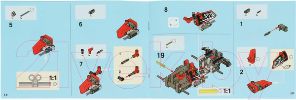 Изображение товара Конструктор инерционный Город мастеров Багги / 85015-ZH (139эл)