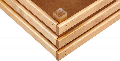 Изображение товара Ящик декоративный Polini Kids Home Basket / 0003153-21 (лакированный)