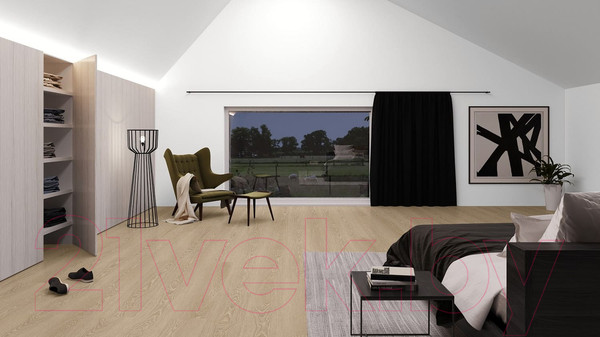 Изображение товара Ламинат Quick-Step Classic Дуб натуральный отбеленный (CLH4089)