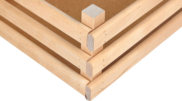 Изображение товара Ящик декоративный Polini Kids Home Boxy / 0003159 (натуральный)