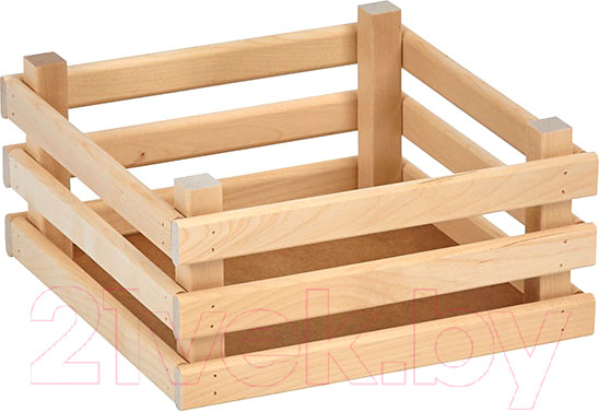 Изображение товара Ящик декоративный Polini Kids Home Boxy / 0003158 (натуральный)