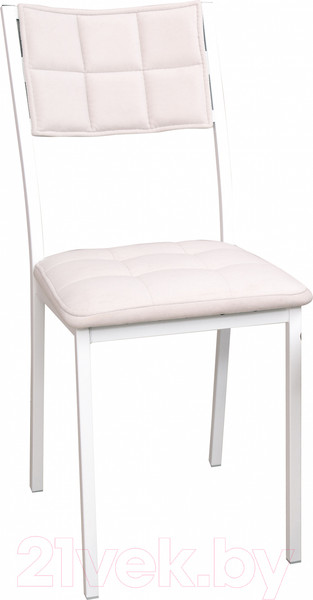 Изображение товара Стул Древпром Дункан ДП2-20 (белый матовый/линкольн белый)
