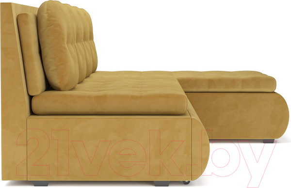 Изображение товара Диван угловой Mebel-Ars Кормак (Cabrio 27 желтый)