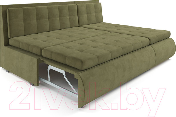 Изображение товара Диван угловой Mebel-Ars Кормак (Cabrio 29 зеленый)