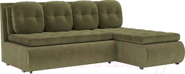 Изображение товара Диван угловой Mebel-Ars Кормак (Cabrio 29 зеленый)