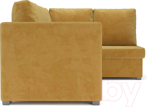 Изображение товара Диван угловой Mebel-Ars Мансберг (Cabrio 27 желтый)