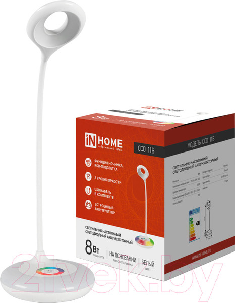 Изображение товара Настольная лампа INhome 4690612035819