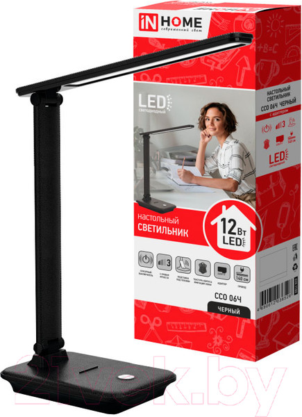 Изображение товара Настольная лампа INhome 4690612036526