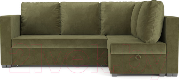Изображение товара Диван угловой Mebel-Ars Мансберг (Cabrio 29 зеленый)