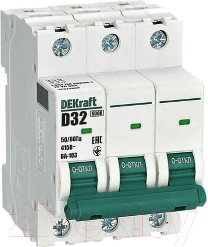 Изображение товара Выключатель автоматический DEKraft 12372DEK