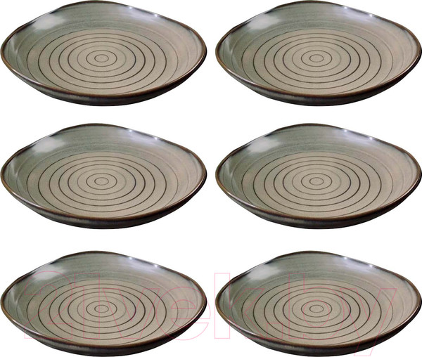 Изображение товара Набор тарелок Lenardi Мистраль 205-440 (6шт)