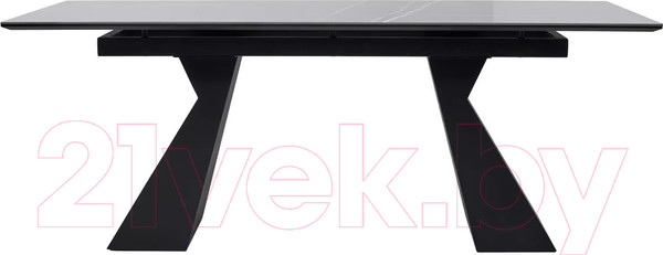 Изображение товара Обеденный стол M-City Богарт 200 / 480M05317 (Titanium Black Pulido/черный)