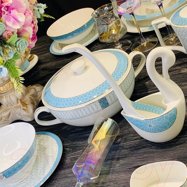 Изображение товара Набор столовой посуды Lenardi Тиффани 145-300 (28пр)