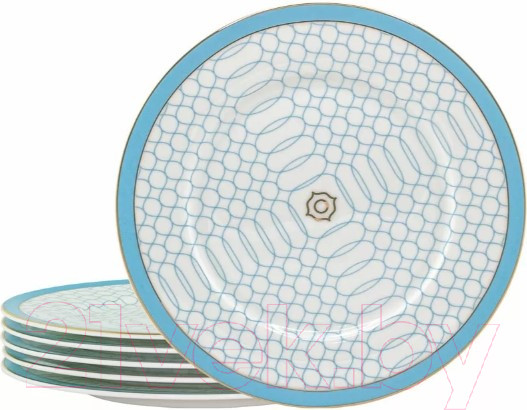 Изображение товара Набор тарелок Lenardi Тиффани 145-576 (6шт)