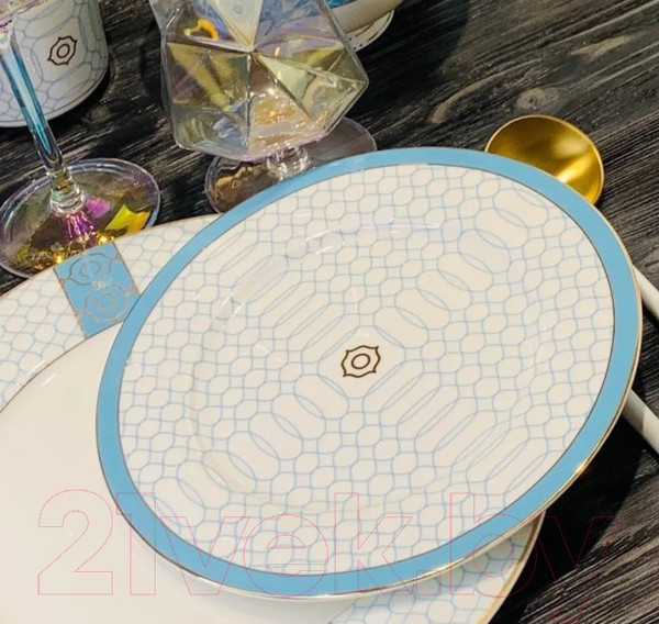 Изображение товара Набор тарелок Lenardi Тиффани 145-576 (6шт)