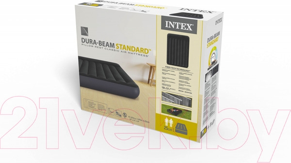 Изображение товара Надувной матрас Intex Pillow Rest 64142