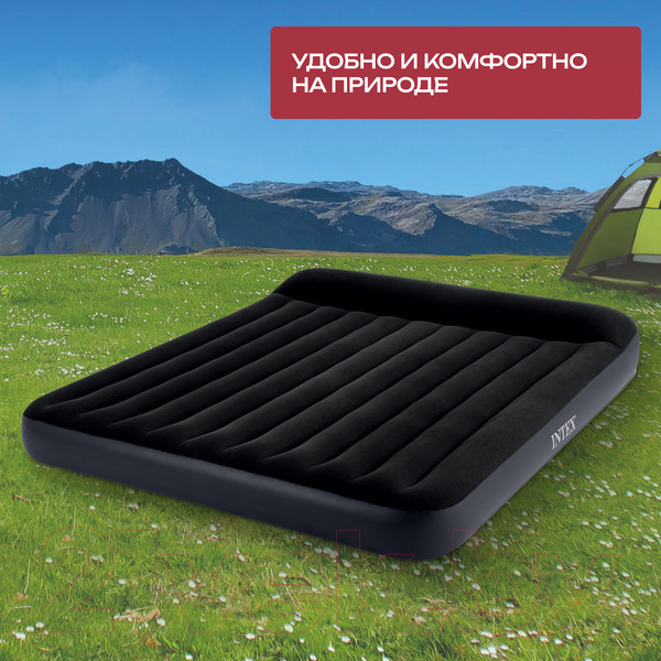 Изображение товара Надувной матрас Intex Pillow Rest 64144