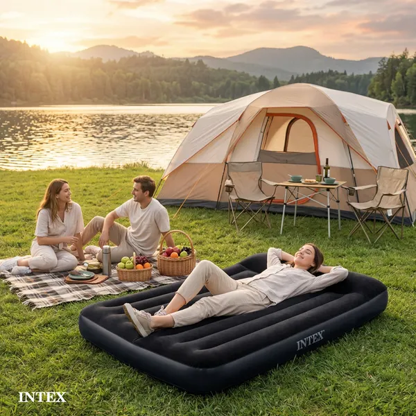 Изображение товара Надувной матрас Intex Pillow Rest 64148