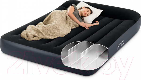 Изображение товара Надувной матрас Intex Pillow Rest 64148