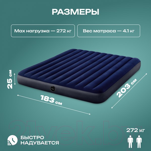 Изображение товара Надувной матрас Intex 64755