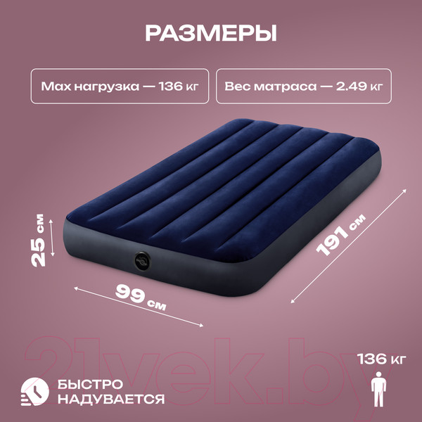 Изображение товара Надувной матрас Intex 64757