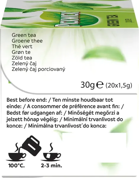 Изображение товара Чай пакетированный Pickwick Зеленый байховый (20пак)