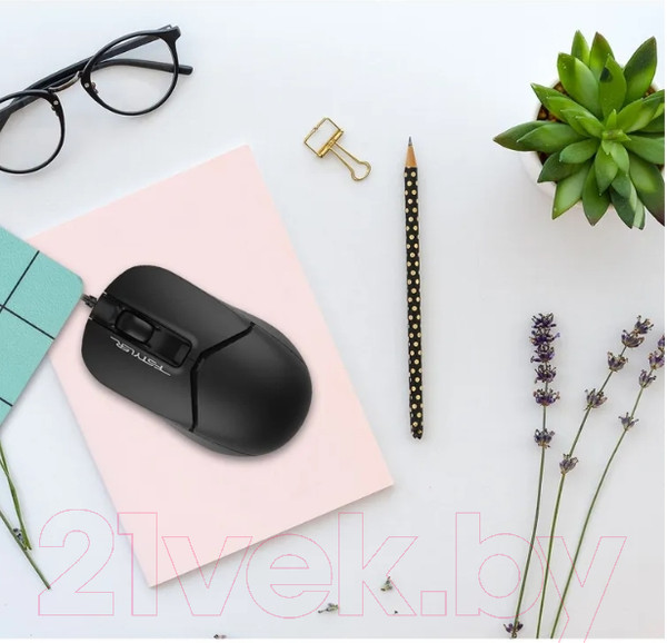 Изображение товара Мышь A4Tech Fstyler FM12S (черный)