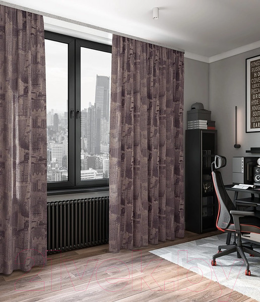 Изображение товара Штора LEGRAND Мегаполис 200x280 / 58120650 (бетон)