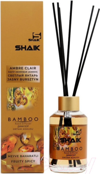 Изображение товара Аромадиффузор Shaik New Светлый янтарь (100мл)